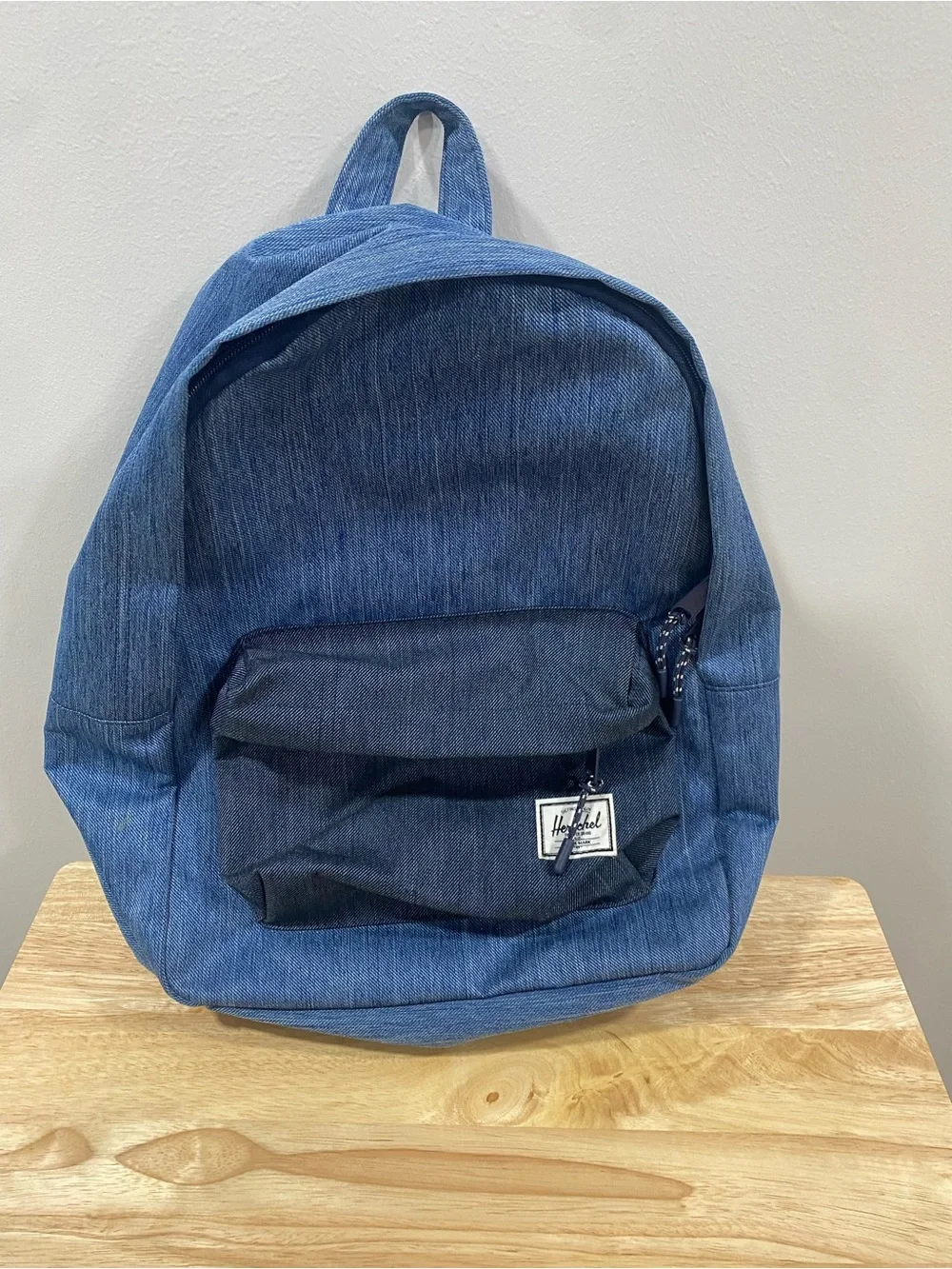 Herschel Supply Company Denim-Style Blue Backpack